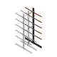 Schweres Kragarmregal beidseitig 5000x800x1200mm (hxbxt) 5 Ebenen Anbauregal
