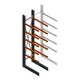 Schweres Kragarmregal einseitig 4000x800x1200mm (hxbxt) 5 Ebenen Anfangsregal