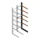 Schweres Kragarmregal einseitig 5000x1000x1200mm (hxbxt) 5 Ebenen Anbauregal