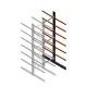 Schweres Kragarmregal einseitig 5000x1200x1200mm (hxbxt) 6 Ebenen Anbauregal