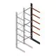 Schweres Kragarmregal einseitig 5000x1200x1200mm (hxbxt) 5 Ebenen Anbauregal