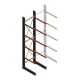 Schweres Kragarmregal einseitig 5000x1200x1200mm (hxbxt) 4 Ebenen Anfangsregal