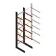 Schweres Kragarmregal einseitig 5000x1200x1000mm (hxbxt) 5 Ebenen Anfangsregal