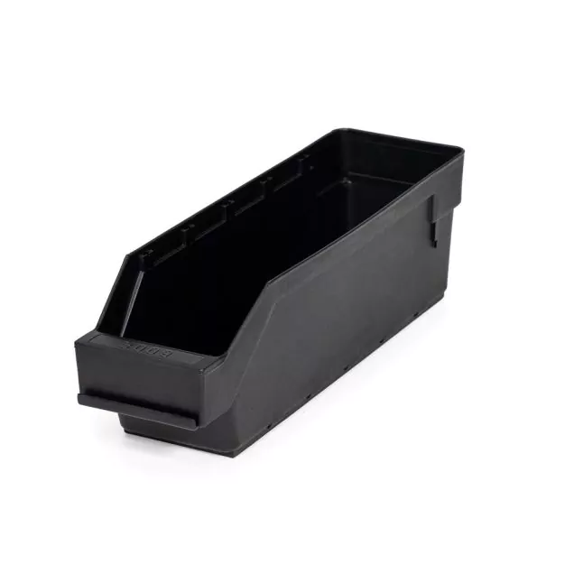 Lagerbehälter 3009 Schwarz (ESD) 300x90x95mm (LxBxH)
