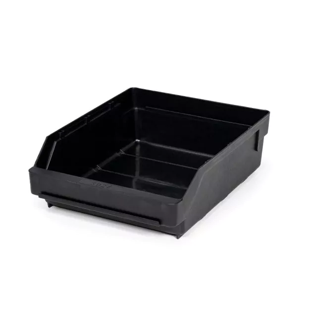 Lagerbehälter 3024 Schwarz (ESD) 300x240x95mm (LxBxH)