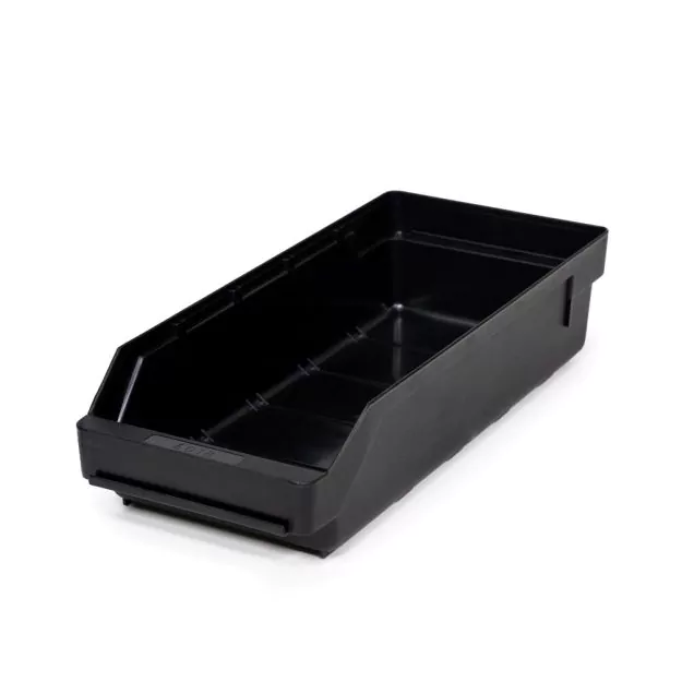 Lagerbehälter 4018 Schwarz (ESD) 400x180x95mm (lxbxh)