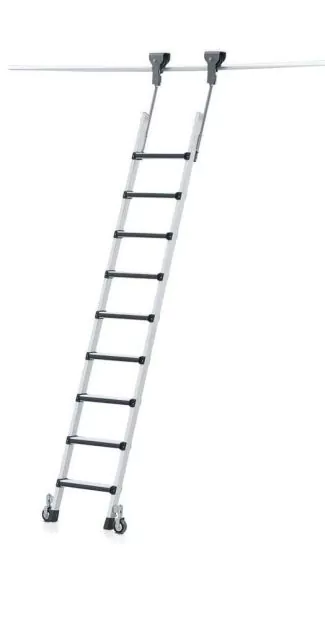 Regalleiter fahrbar Zarges Comfortstep Trec LH 9 Stufen