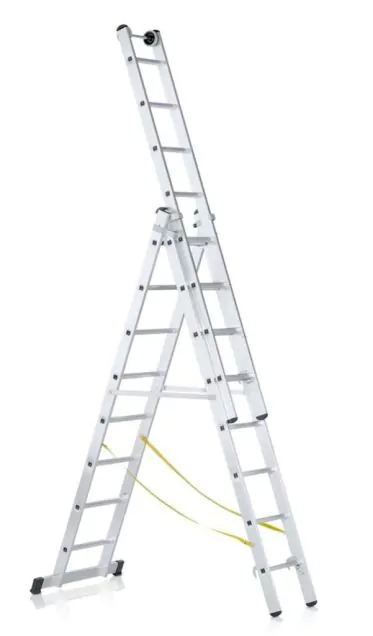 Treppe mit Stoßgummi-Stufen Zarges Comfortstep S 6 Stufen
