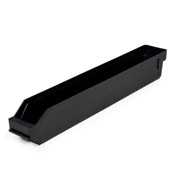 Lagerbehälter 6009 Schwarz (ESD) 600x90x95mm (LxBxH)