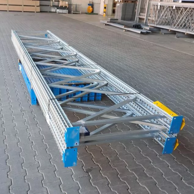 Sonderposten gebrauchte Schafer Palettenregal 6000x4100x1050mm (hxbxt) 5 Ebenen