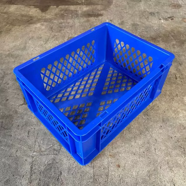 Sonderposten 26 Transportkisten TK2 400x300x175 mm (lxbxh) blau