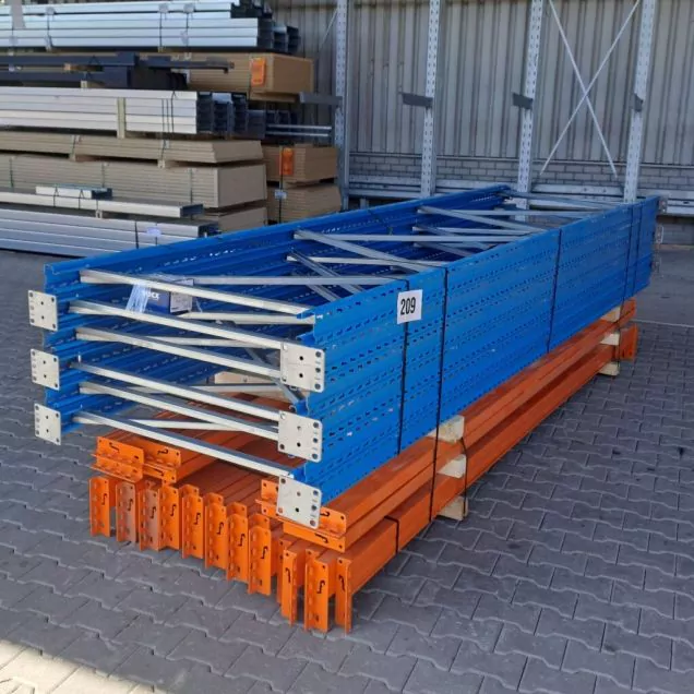 Sonderposten gebrauchte Stow Palettenregal 4000x18600x1100mm (hxbxt) 2-3 Ebenen