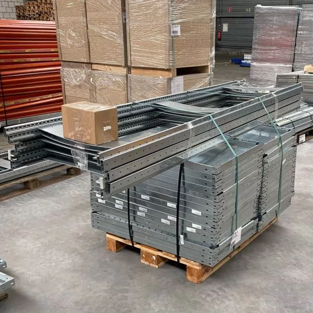 Sonderposten gebrauchte Meta Fachbodenregal 2500x6210x600 mm (hxbxt) 5 Ebenen