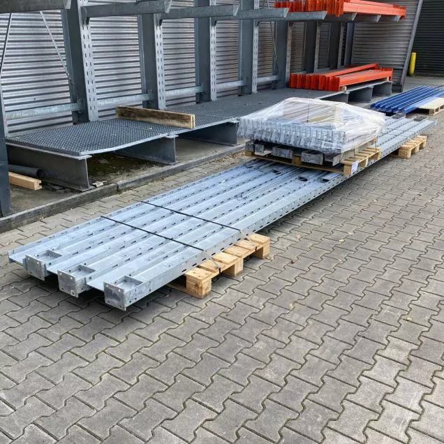 Vorteilsangebot gebrauchte schwere Kragarmregal BR 6500x5082x1200 mm (hxbxt) 5 Ebenen
