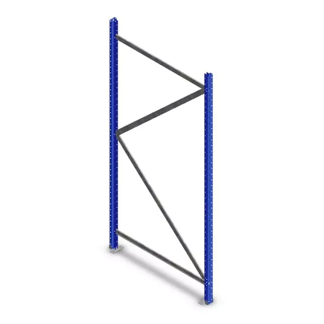 Rahmen AR Weitspannregal 2000x1000 mm (hxt) blau