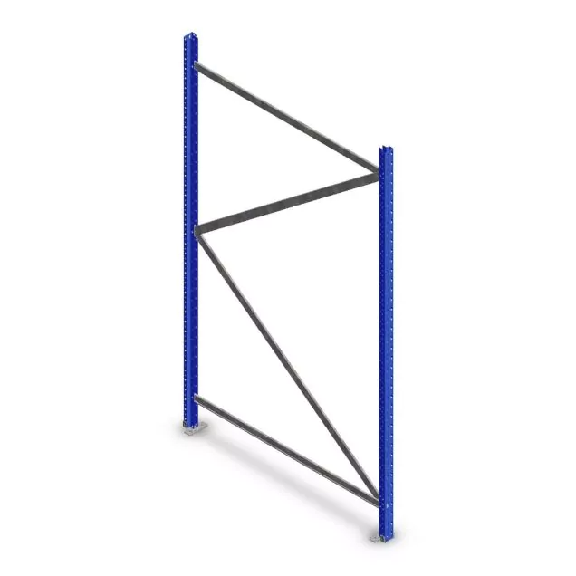 Rahmen AR Weitspannregal 2000x1200 mm (hxt) blau