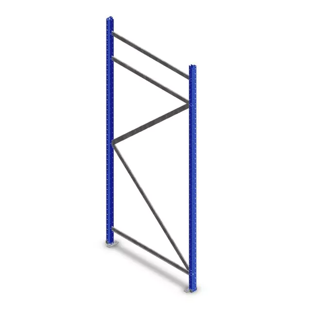 Rahmen AR Weitspannregal 2250x1000 mm(hxt) blau