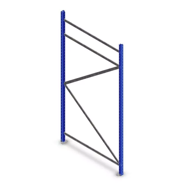 Rahmen AR Weitspannregal 2250x1200 mm (hxt) blau