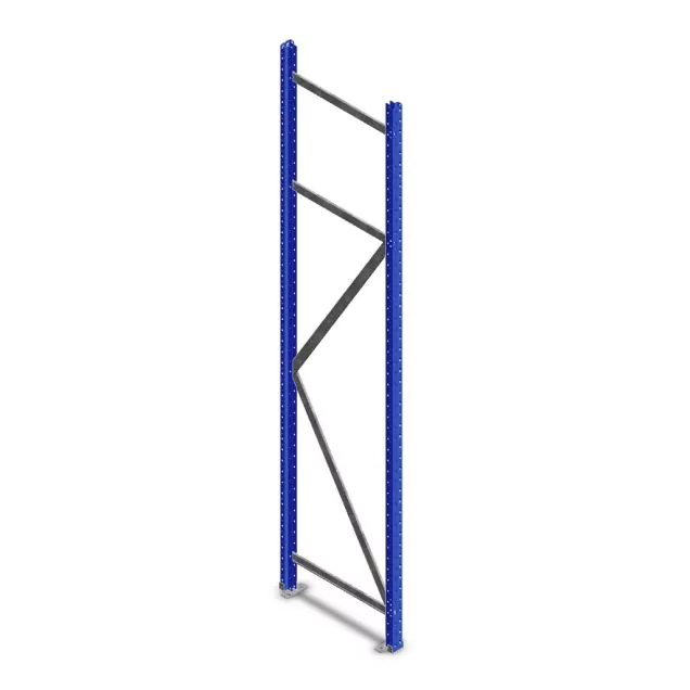 Rahmen AR Weitspannregal 2500x600 mm (hxt) blau