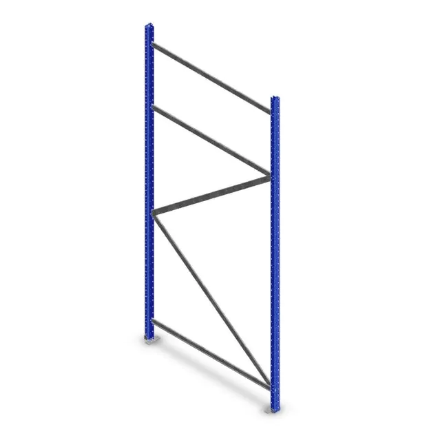 Rahmen AR Weitspannregal 2500x1200 mm (hxt) blau