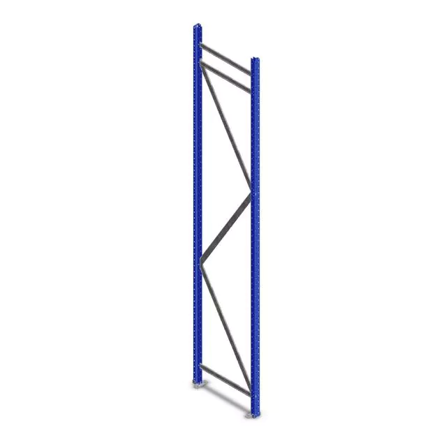 Rahmen AR Weitspannregal 3000x600 mm (hxt) blau