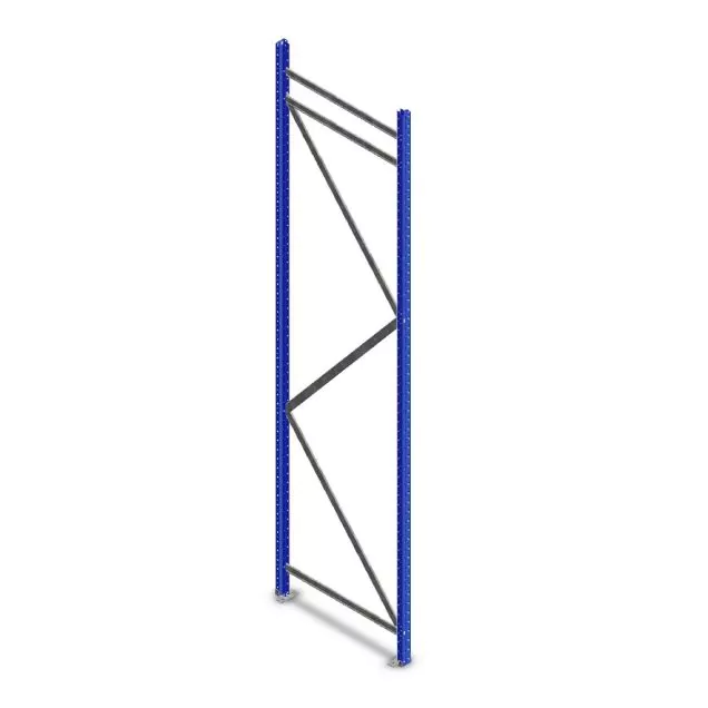 Rahmen AR Weitspannregal 3000x800 mm (hxt) blau