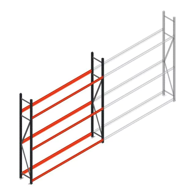 Bandenstelling grootvak AR 2500x2250x400mm (hxbxd) 3 niveaus beginsectie