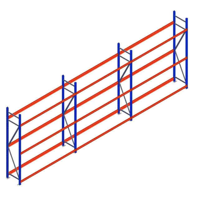 Vorteilsreihe Reifenregal Weitspann AR 2250x6240x500 mm (hxbxt) 3 Ebenen