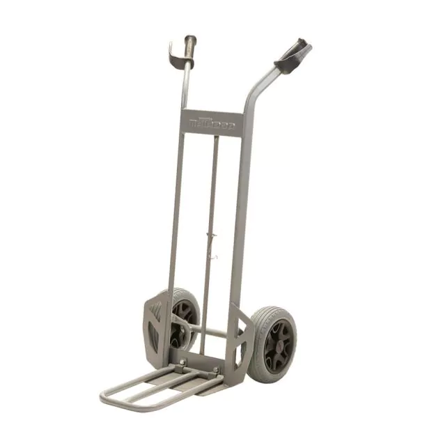 Stahl-Sackkarre Matador M-NST400-CT 200 kg 1150 mm mit fester und klappbarer Schaufel