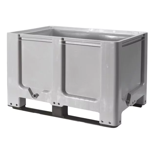Palettenbox im Euroformat 1200x800x790 mm (lxbxh) auf 2 Kufen