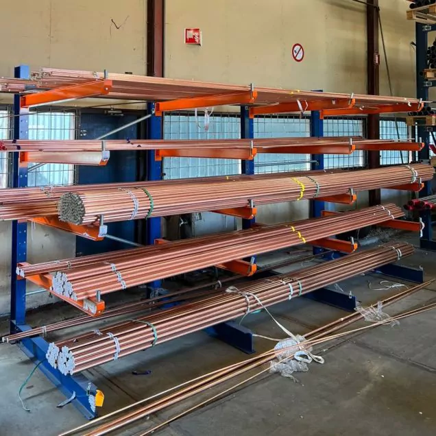 Vorteilsreihe gebrauchte schwere Kragarmregal BR 2500x4585x1500 mm (hxbxt) 5 Ebenen
