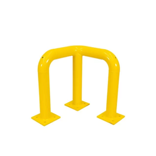 Eckschutz 490x490x500mm ø76mm Gelb
