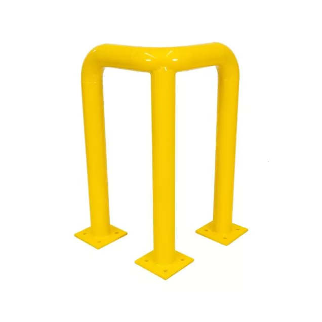 Eckschutz 490x490x750mm ø76mm Gelb