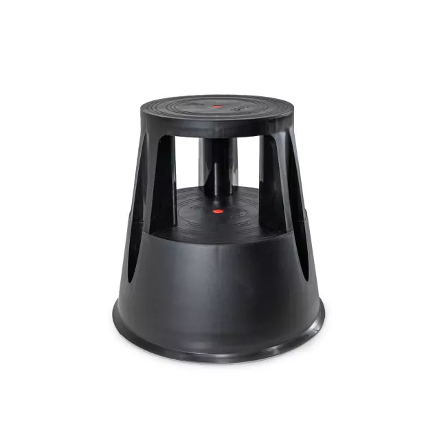 Trittleiter schwarz 410 mm (h)
