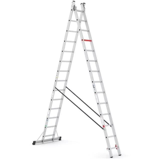 Vielzweckleiter Wixor 2x14 Sprossen