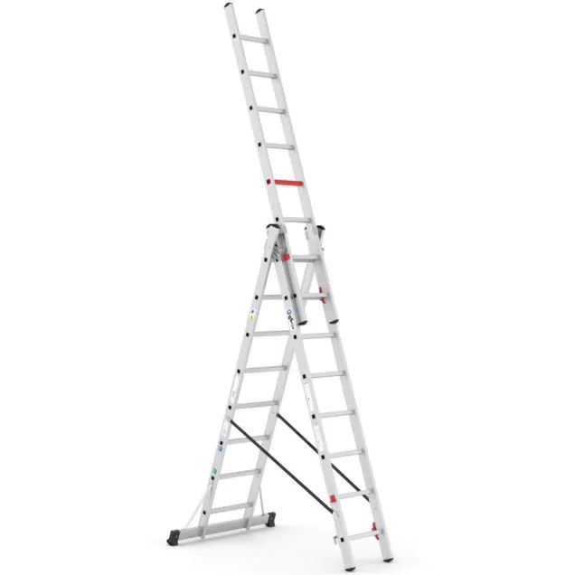 Vielzweckleiter Wixor 3x8 Sprossen