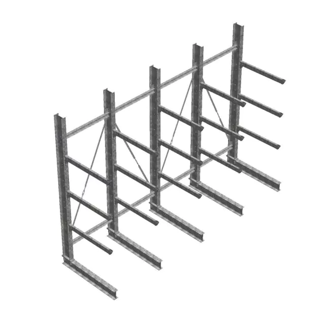 Vorteilsreihe CRH BR24 EZ IPE200/120403 3Eb. 4x1200 - 3500x4900x1240mm (hxbxt) Thermisch Verzinkt