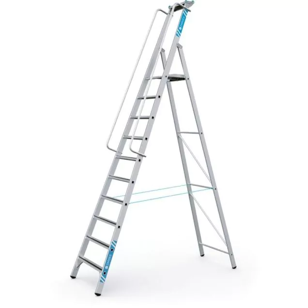 Plattformtreppe Zarges Meistertritt S 10 Stufen 2590 mm