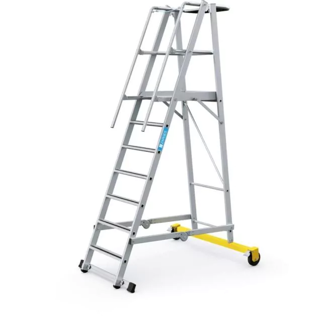 Plattformtreppe Zarges ZAP Safemaster Plus S 7 Stufen 1800 mm
