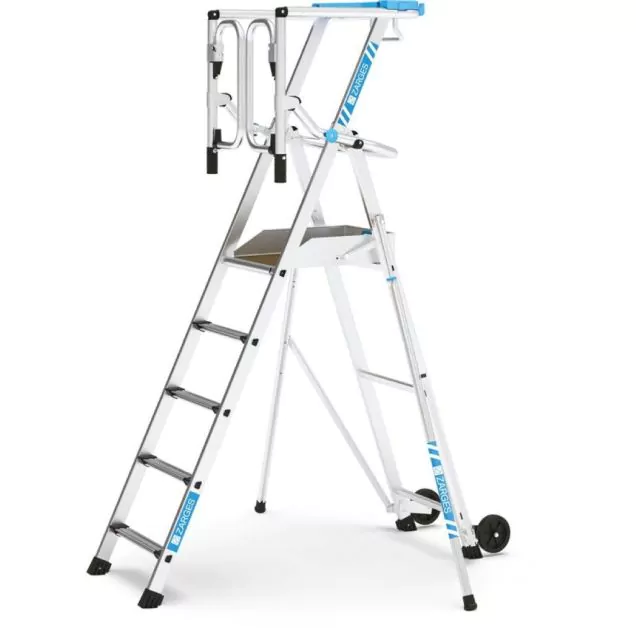 Plattformtreppe Zarges ZAP Safemaster Max S 5 Stufen 1200 mm
