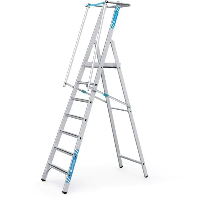 Plattformtreppe Zarges ZAP Safemaster S 7 Stufen 1850 mm