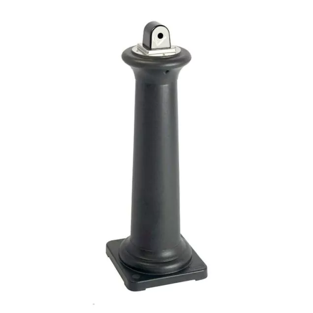 Aschenbecher Stummelrohr Groundskeeper Tuscan Rubbermaid schwarz