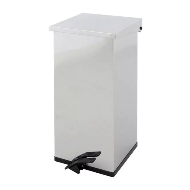 Carro-Kick Pedaleimer 55 Liter Edelstahl-Look
