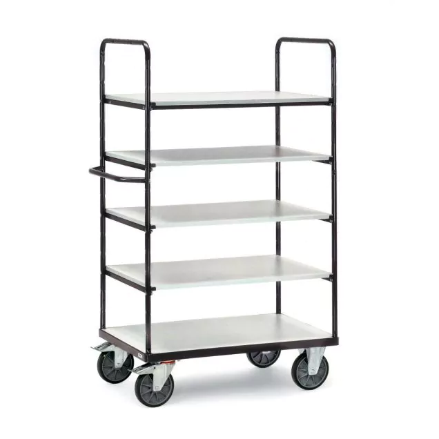 ESD-Etagenwagen 600 kg, 5 Etagen 1000x700 (lxb)