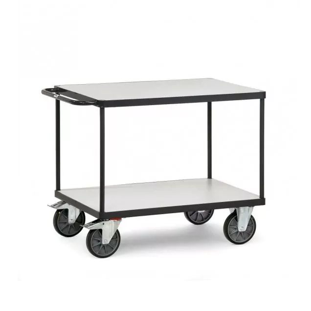 ESD Tischwagen 600 kg, 2 Etagen 1000x800 (lxb)