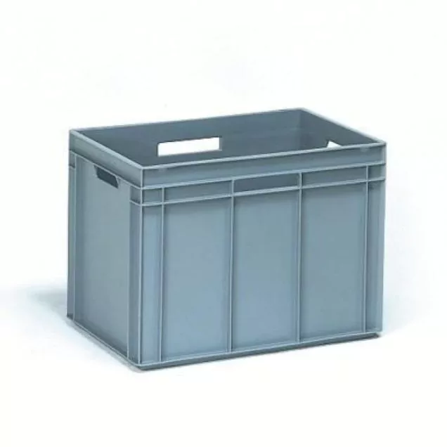 Fetra Eurobehälter, Euronorm Kiste 600x400x425 mm (lxbxh) grau