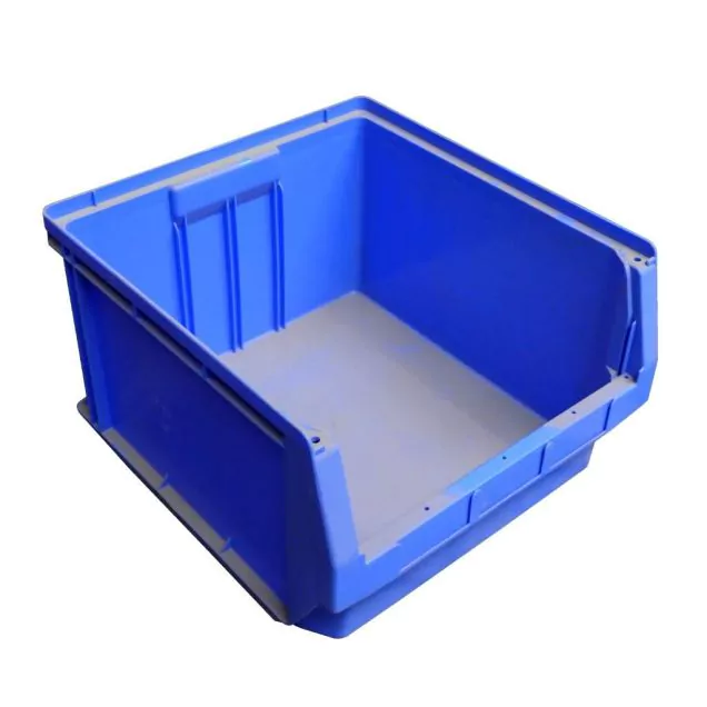 Gebrauchte SSI Schaefer LF 543 Lagerbehälter 500x470x300 mm (lxbxh) blau