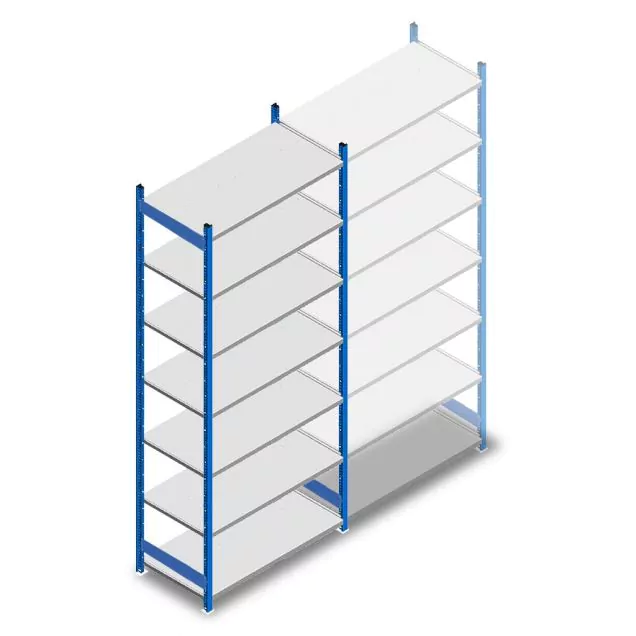 Gebrauchtes Dexion Impex Fachbodenregal 2285x1000x460 mm (hxbxt) 7 Ebenen Anfangsregal