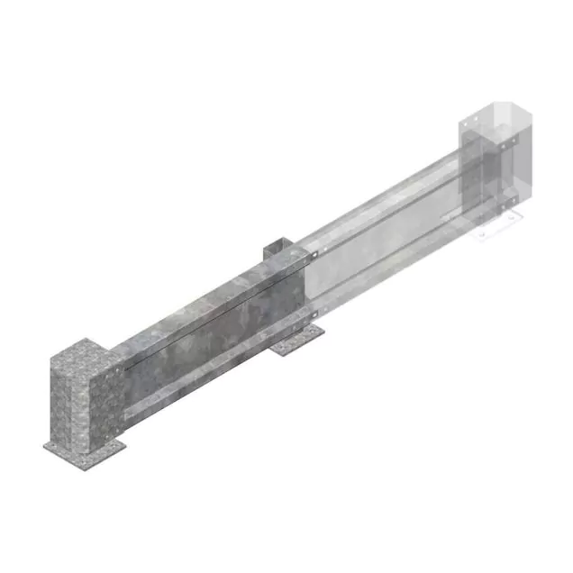 Führungsschiene 1000x400 mm (bxh) Anfangsregal