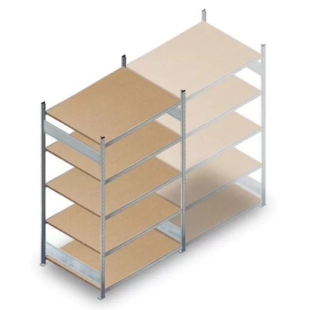 Weitspannregal HD 2000x1500x800 mm (hxbxt) 5 Ebenen Anfangsregal